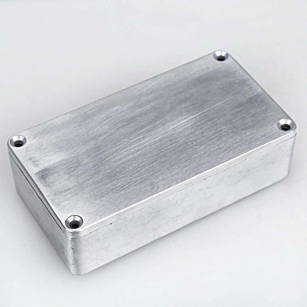 Musical Instrument Kit - 1590B ケーブルストンプボックスエンクロージャー ネジ付き アルミニウムギターエフェクトケースホルダー 交換用楽器キット