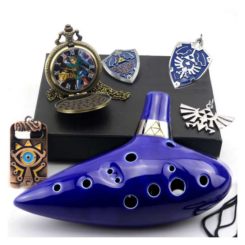 Musical Instrument Zelda - ワーキングダムのzelda涙の凡例aisi 12ホールカリニーナセラミックalto ccレジェカリナの溝音楽楽器の凡例
