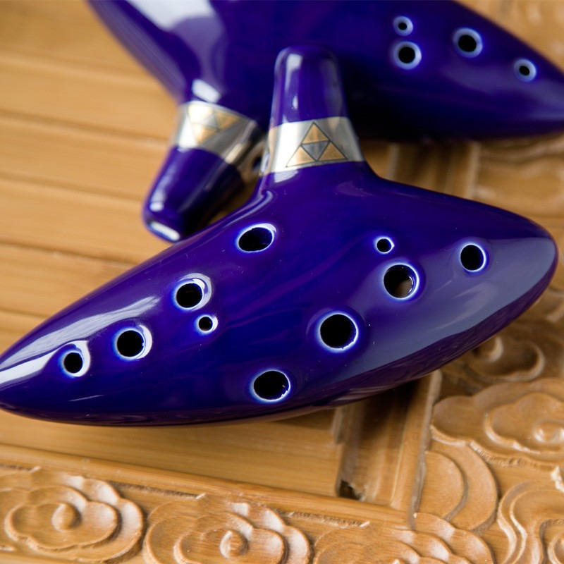 Musical Instrument Zelda - 国境を越えて人気の高い楽器 12穴 アルトCキー オカリナ ゼルダの伝説 オカリナ工芸品