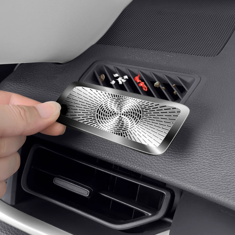 Musical Instrument Set - トヨタ RAV4 金属ダッシュボードベントカバー & スピーカーグリルセット -
