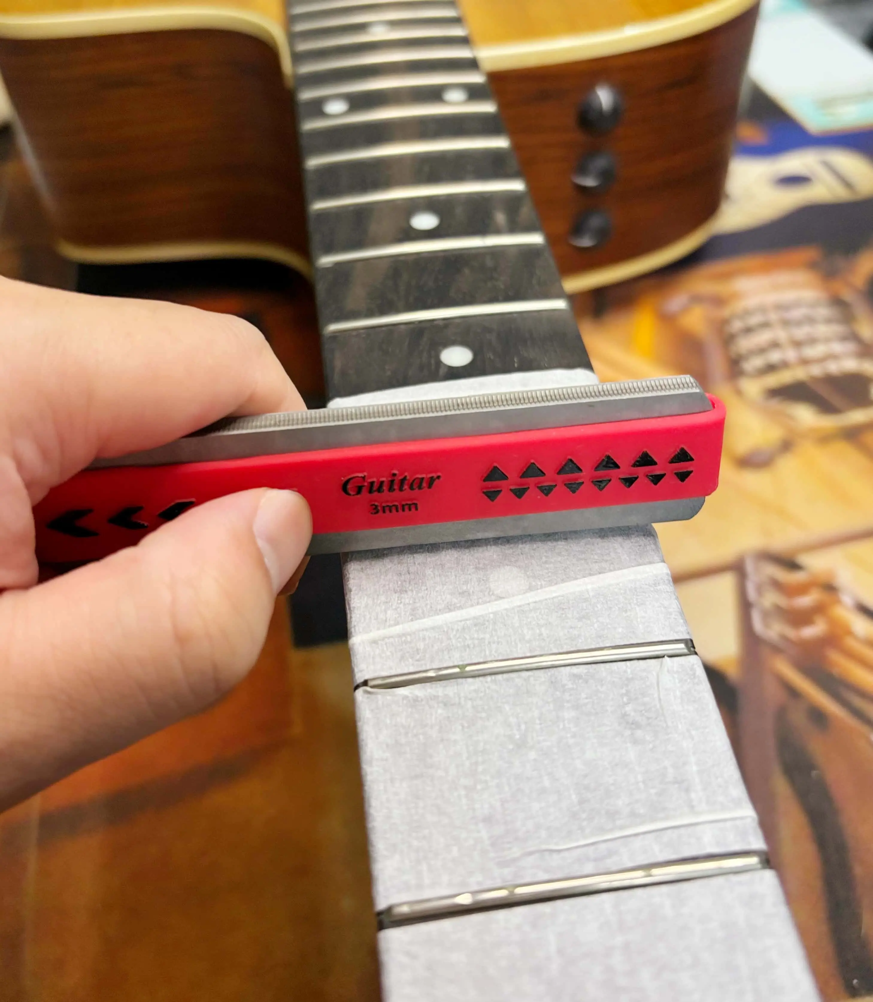 ギター ウクレレ 弦楽器 指板 フレット クラウニングファイ - Musical Instrument Dulcimer のレビューと価格