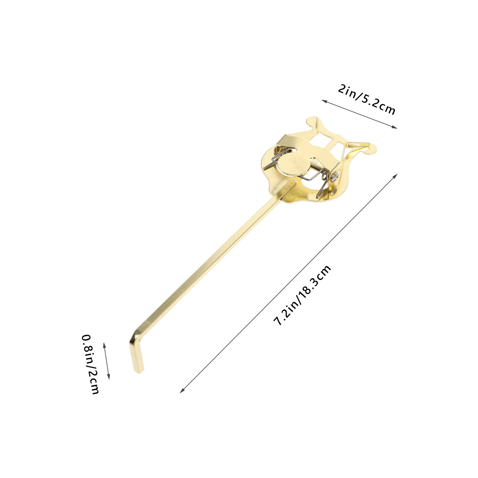 トランペット楽譜クリップ 金属製マーチングリラ トランペット - Musical Instrument Cornet のレビューと価格