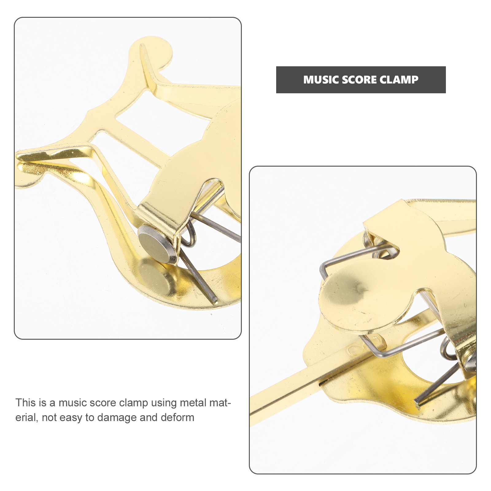 トランペット楽譜クリップ 金属製マーチングリラ トランペット - Musical Instrument Cornet のレビューと価格