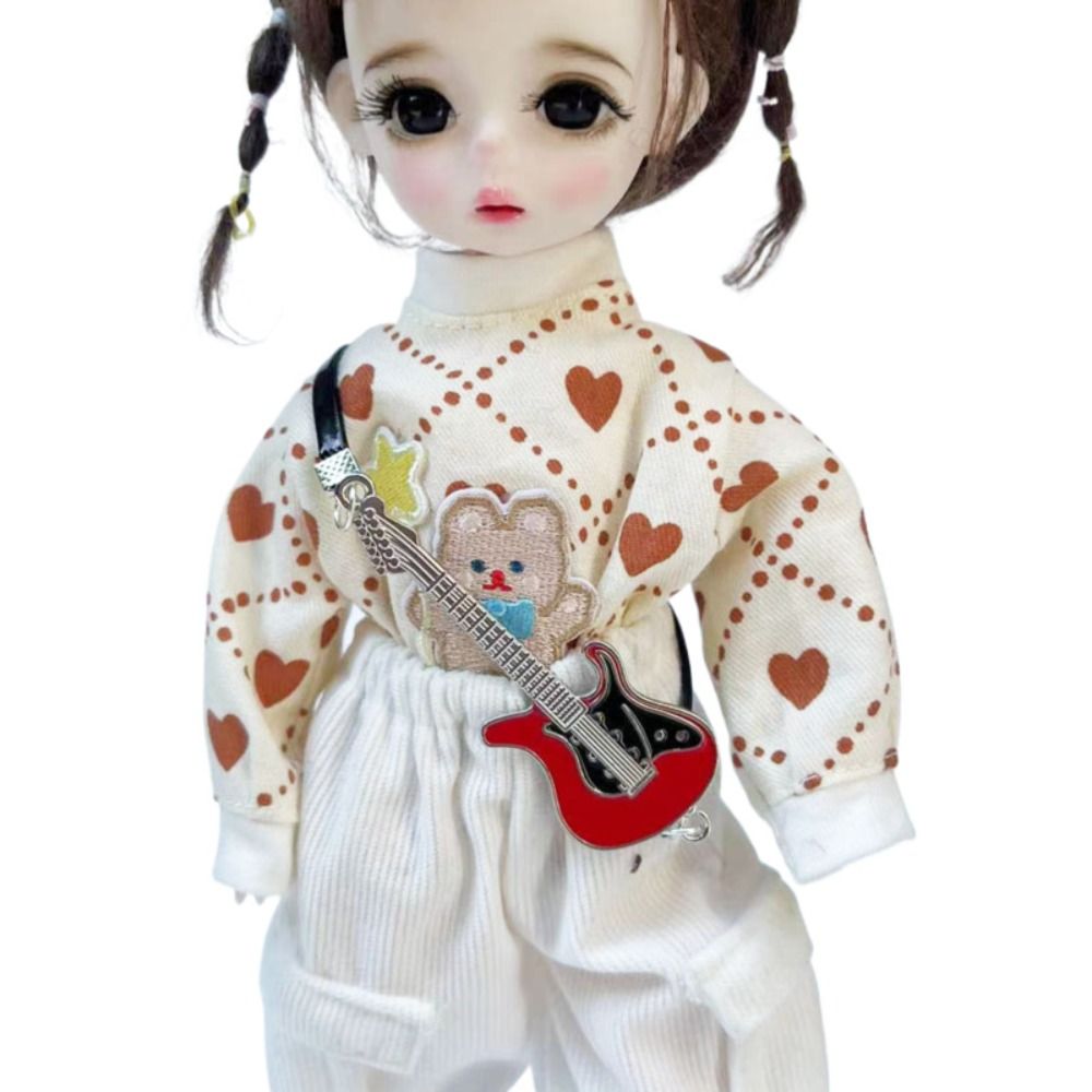 1/6 人形楽器ミニチュアミニぬいぐるみミニギターモデル人形 - Musical Instrument Photo のレビューと価格