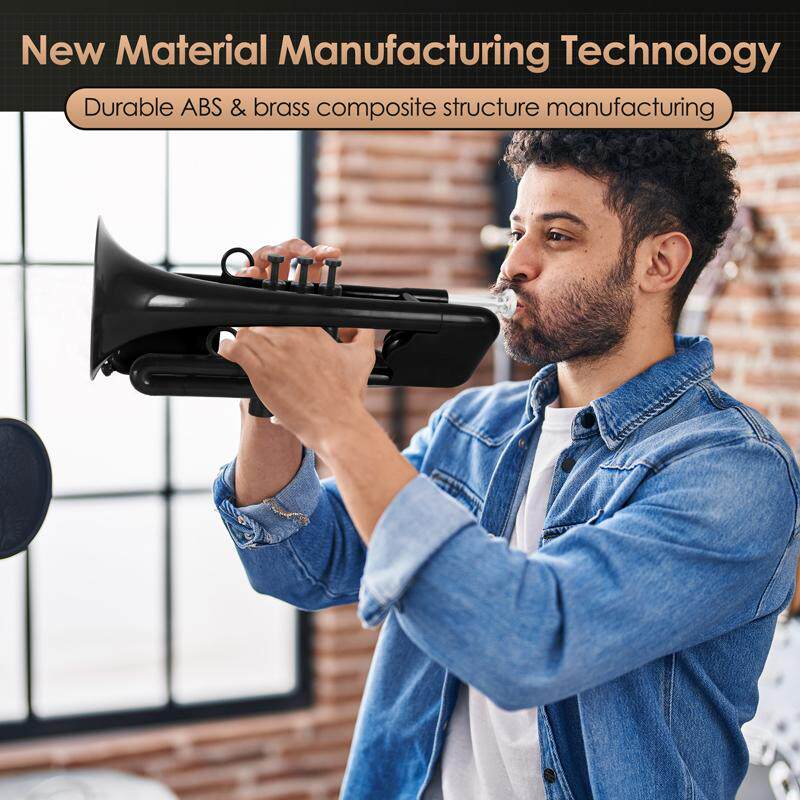 コルネットB♭管楽器 ショートトランペット 初心者用プラスチ - Musical Instrument Cornet のレビューと価格