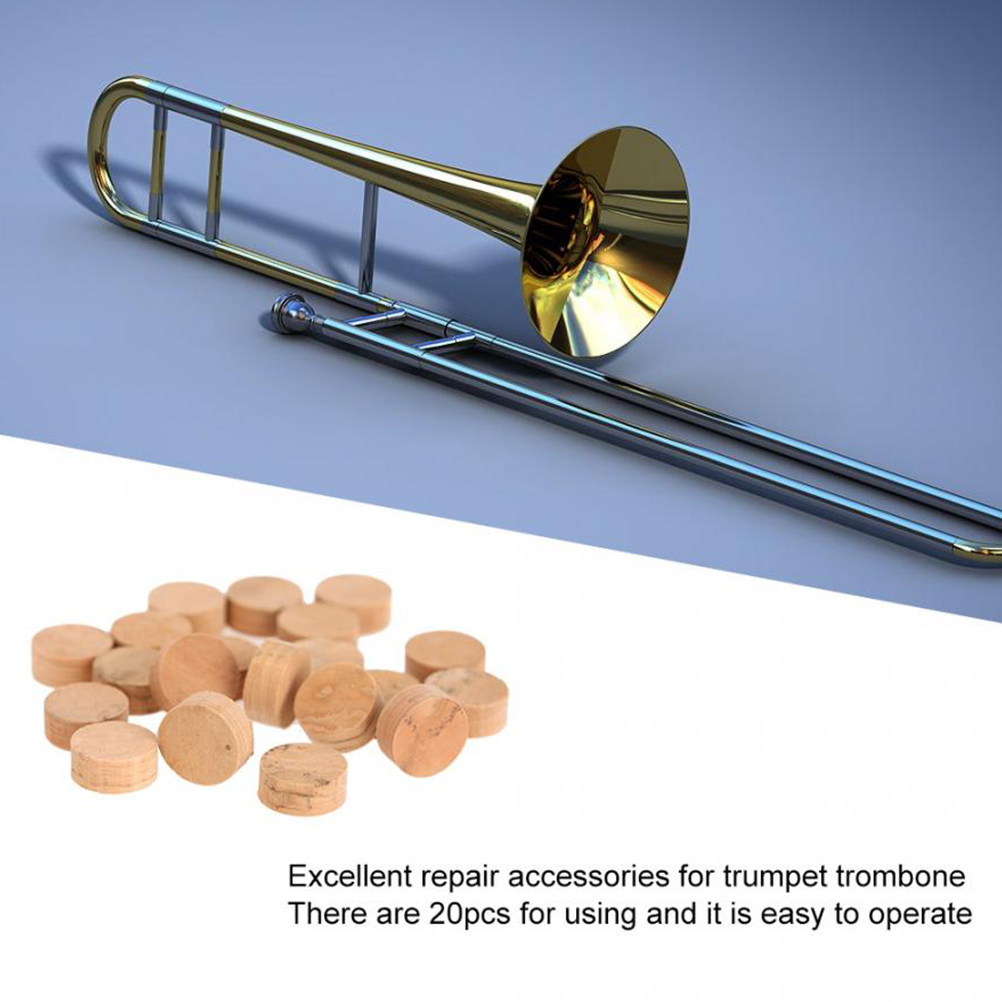 5個入りトロンボーンウォーターキーコルクパッド、コルクマット - Musical Instrument Cornet のレビューと価格