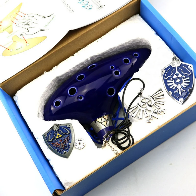 オカリナセラミック伝説の 12 穴セラミックアルト C オカ - Musical Instrument Zelda のレビューと価格