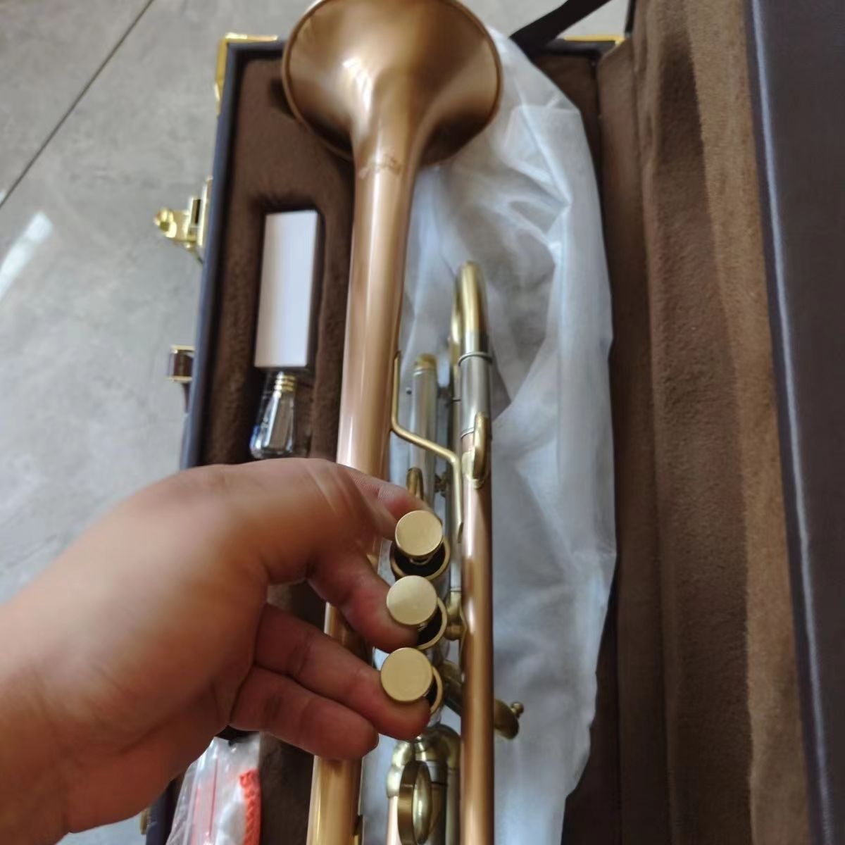 Bbフラットトランペット楽器、選択肢、プロのパフォーマンス、 - Musical Instrument Cornet のレビューと価格