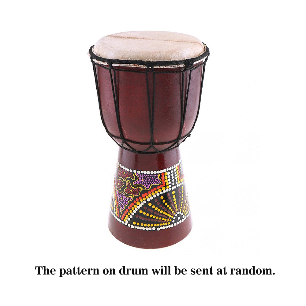 楽器用のアフリカの手彫りドラム、無垢材、ヤギの皮、伝統的なd - Djembe Hand Drum のレビューと価格
