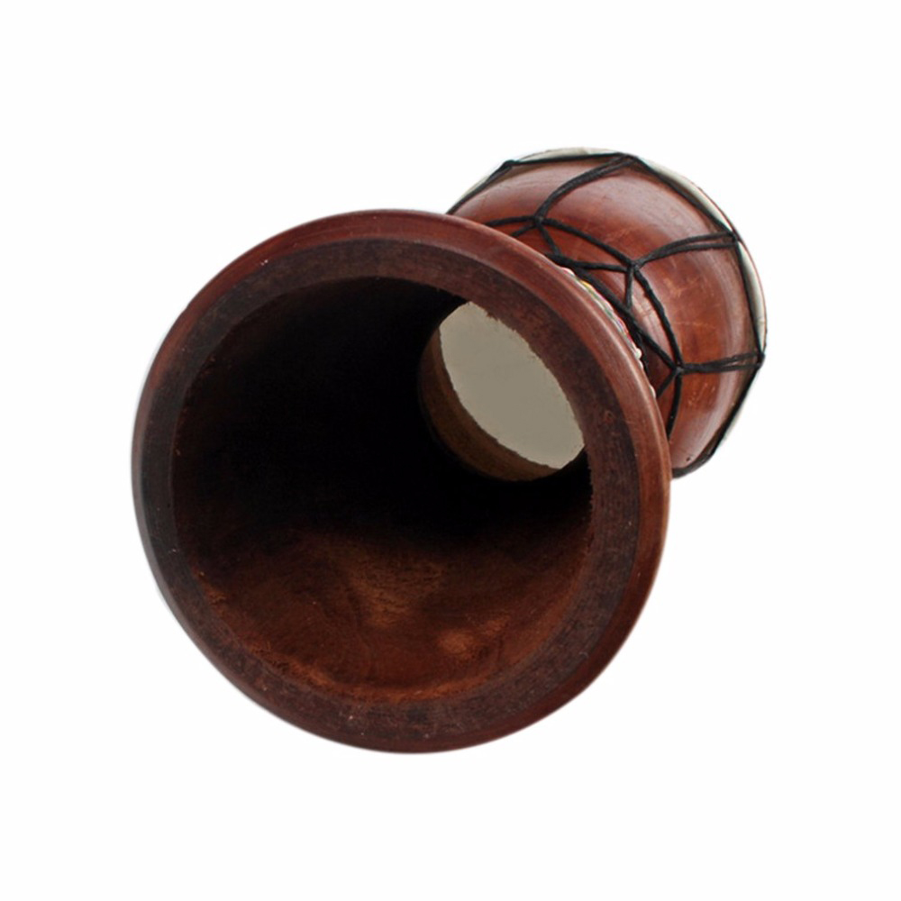 楽器用のアフリカの手彫りドラム、無垢材、ヤギの皮、伝統的なd - Djembe Hand Drum のレビューと価格