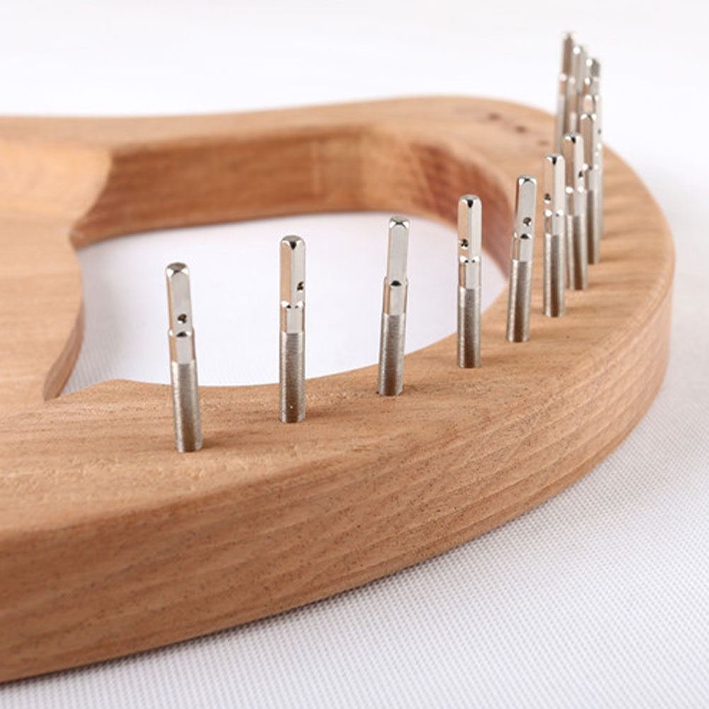16個入り 楽器用金属弦ピン 強力な耐腐食性 ハープネイル  - Musical Instrument Zither Harp のレビューと価格