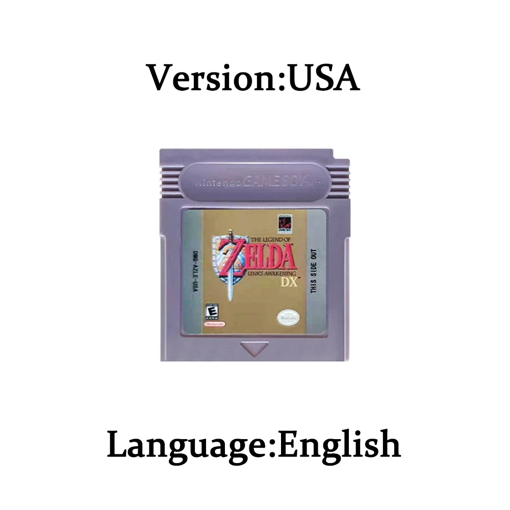 ゼルダ GBC カード 16 ビットビデオゲームカートリッジ - Musical Instrument Zelda のレビューと価格