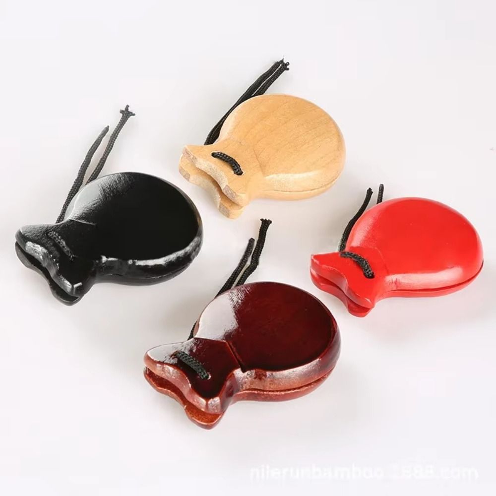 木製スペインカスタネット伝統的なハンドクラッパーフラメンコダ - Castanet Flamenco のレビューと価格