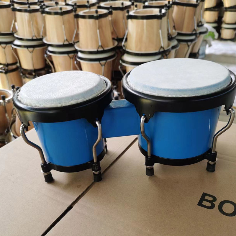 4+5インチABSプラスチックボンゴドラム打楽器プラスチック - Bongo Drum Set のレビューと価格