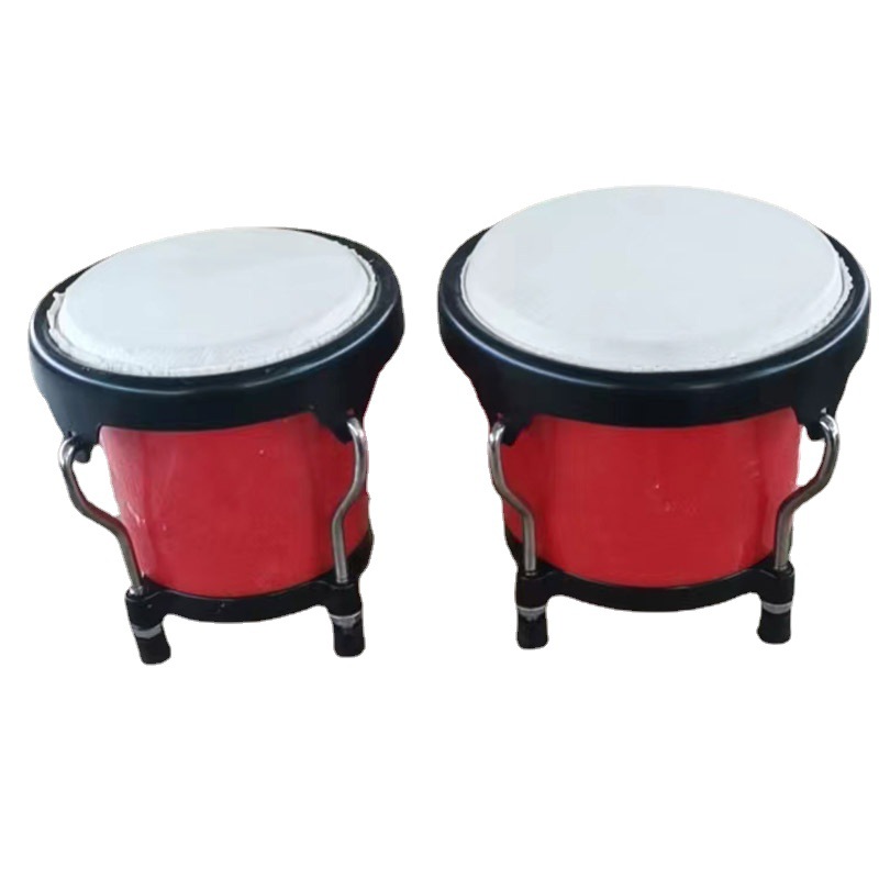 4+5インチABSプラスチックボンゴドラム打楽器プラスチック - Bongo Drum Set のレビューと価格