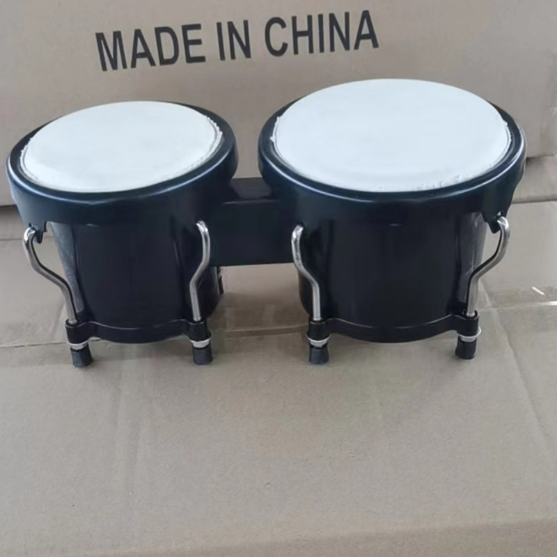 4+5インチABSプラスチックボンゴドラム打楽器プラスチック - Bongo Drum Set のレビューと価格