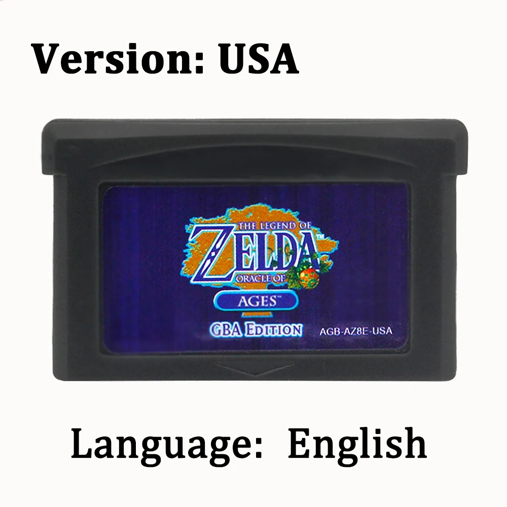 新しいGBAゲームカードカートリッジ 32ビットビデオゲーム - Musical Instrument Zelda のレビューと価格