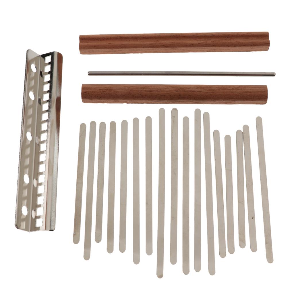 カリンバ 17 キー DIY パーツキット親指ピアノスチール - Musical Instrument Kit のレビューと価格