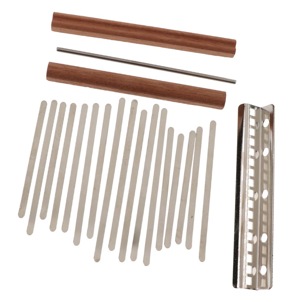 カリンバ 17 キー DIY パーツキット親指ピアノスチール - Musical Instrument Kit のレビューと価格