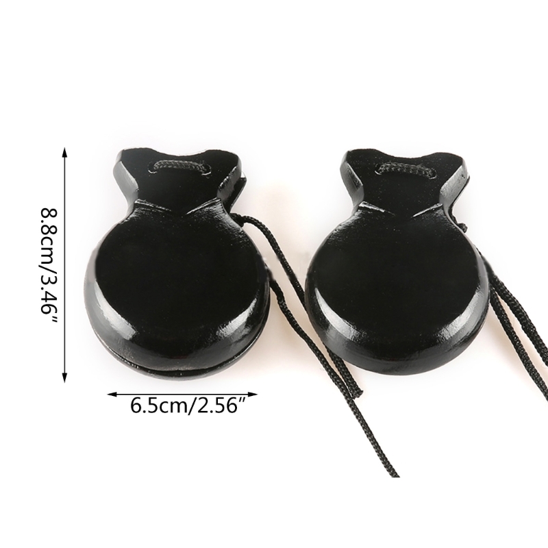 2 個伝統的なカスタネットスペインカスタネットフラメンコダン - Castanet Flamenco のレビューと価格