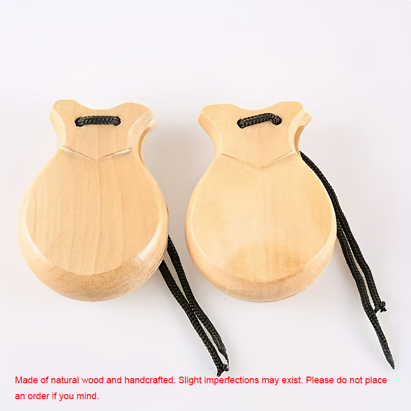2 パック スペイン カスタネット フラメンコ 伝統的な木製 - Castanet Flamenco のレビューと価格