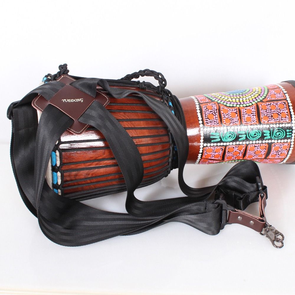 厚みのあるパッド入りジャンベショルダーストラップ交換用タンバ - Djembe Hand Drum のレビューと価格