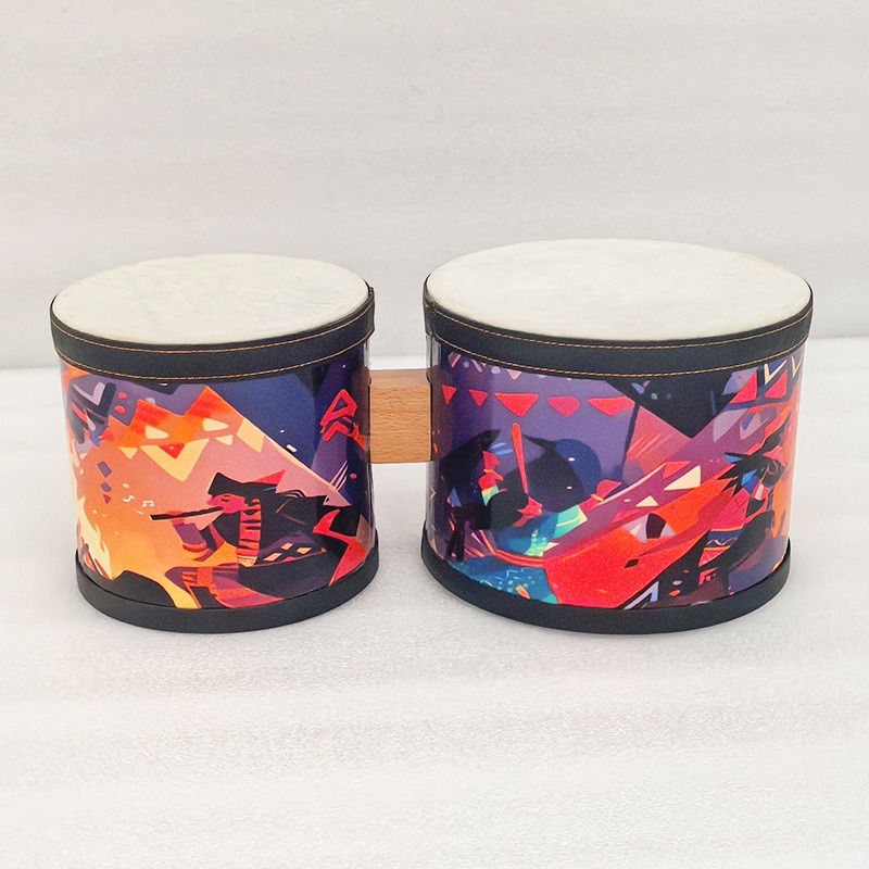 子供用ボンゴドラムセット、プロ初心者練習用ボンゴドラム、アフ - Bongo Drum Set のレビューと価格