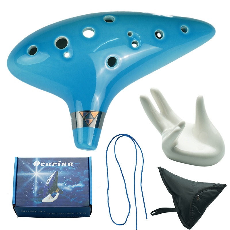 国境を越えて人気の高い楽器 12穴 アルトCキー オカリナ  - Musical Instrument Zelda のレビューと価格
