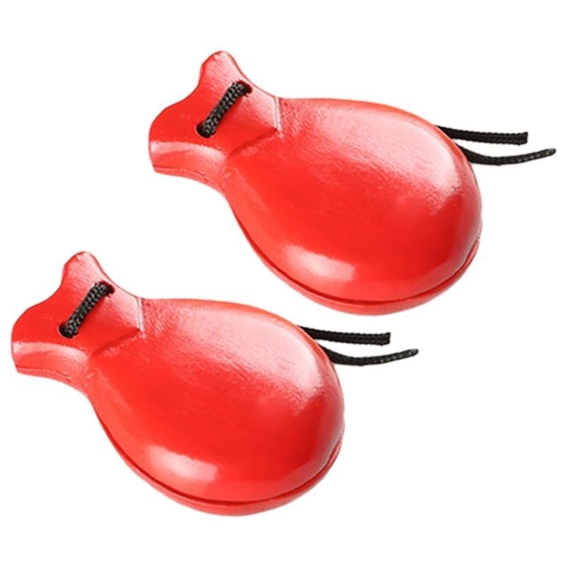 2個入り 伝統的なフラメンコカスタネット スペイン製カスタネ - Castanet Flamenco のレビューと価格