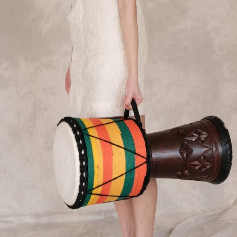 12 インチジャンベマホガニーアフリカドラムプロフェッショナ - Musical Instrument Kit のレビューと価格