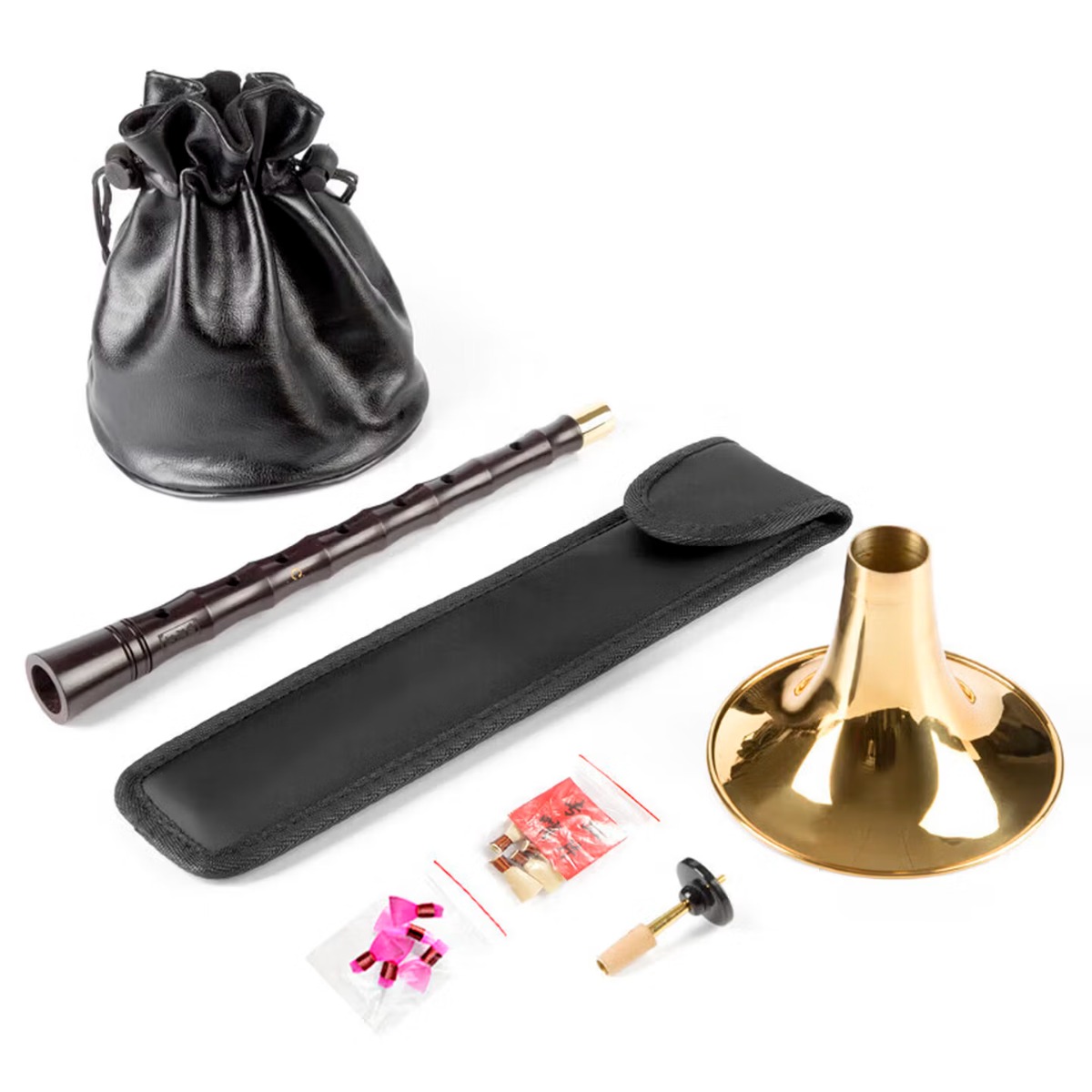 黒檀木製スオナホルン Dキー コンプリートセット 初心者から - Musical Instrument Set のレビューと価格