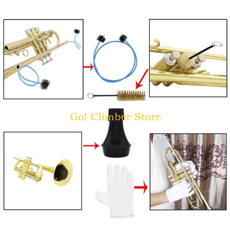 Q84C マウスピースブラシ楽器メンテナンスケアパーツトラン - Musical Instrument Cornet のレビューと価格