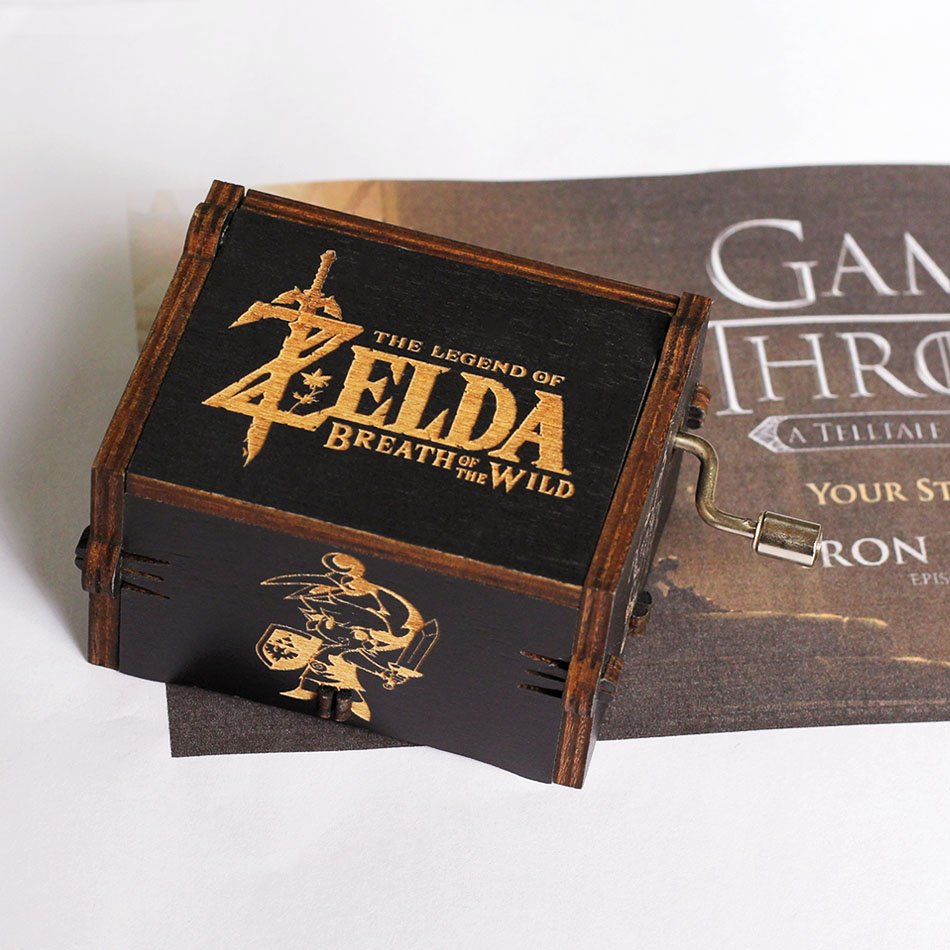 ==新アニメ ゼルダの伝説 DIY クリエイティブ木製オルゴ - Musical Instrument Zelda のレビューと価格