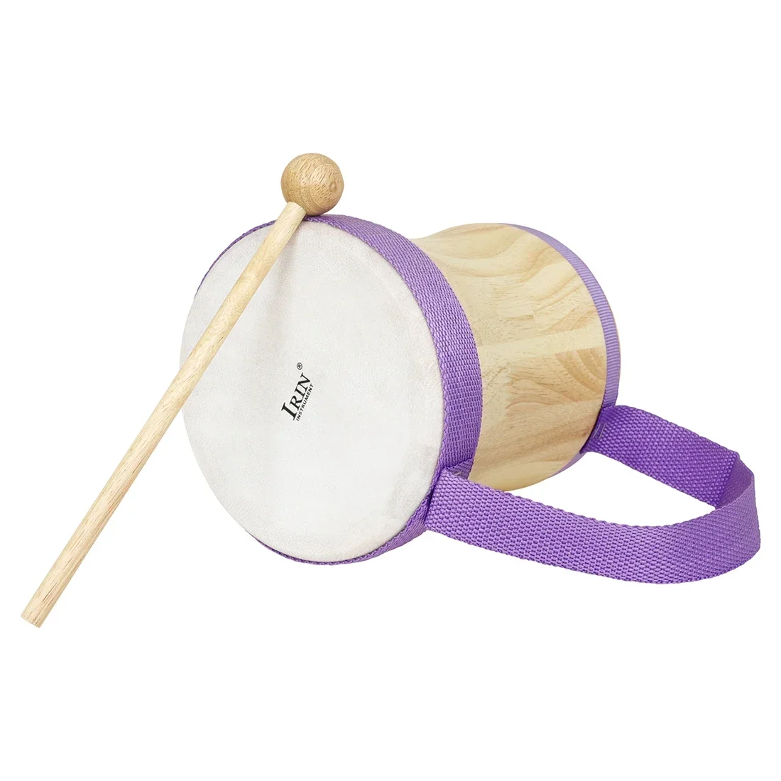 ハンドル付きのプロの木製シープスキンドラム,スティック付きド - Musical Instrument From India のレビューと価格