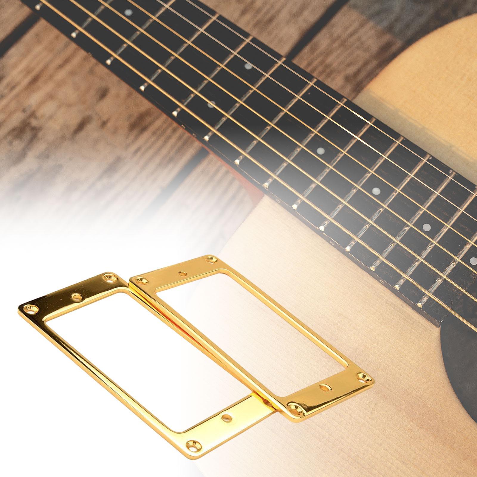 プロフェッショナルギターピックアップフレーム真鍮製取り付けリ - Musical Instrument Guitar のレビューと価格