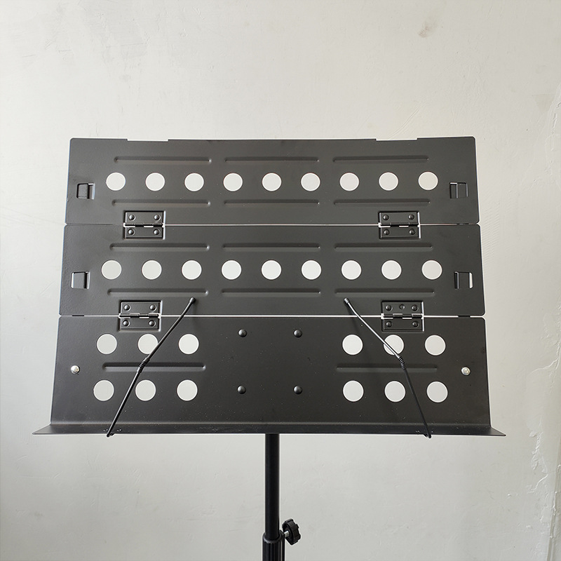 ポータブル折りたたみ譜面台セット高耐久厚みのある高さ調節可能 - Musical Instrument Set のレビューと価格