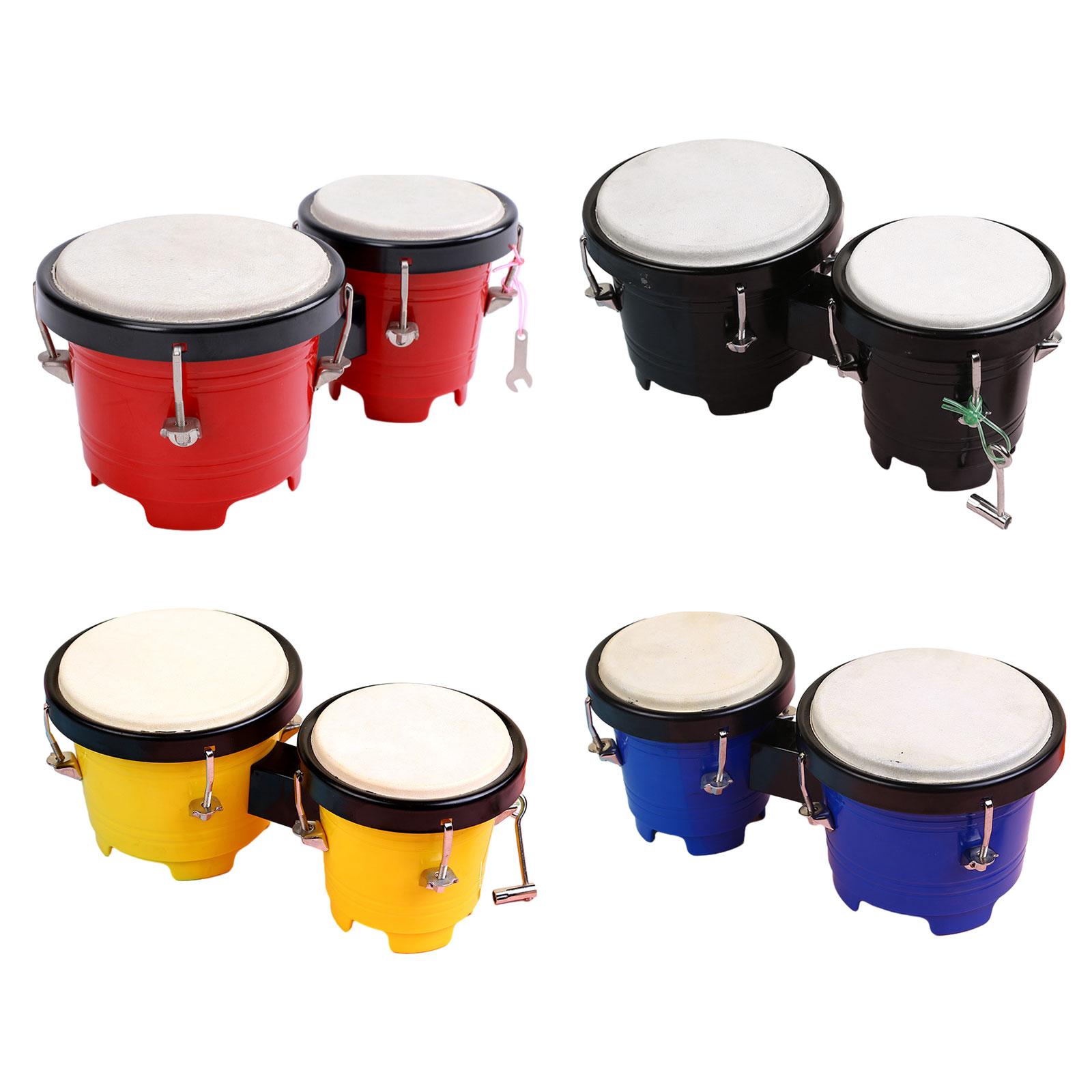 4インチ 5インチ パーカッションボンゴドラムセット アフリ - Bongo Drum Set のレビューと価格