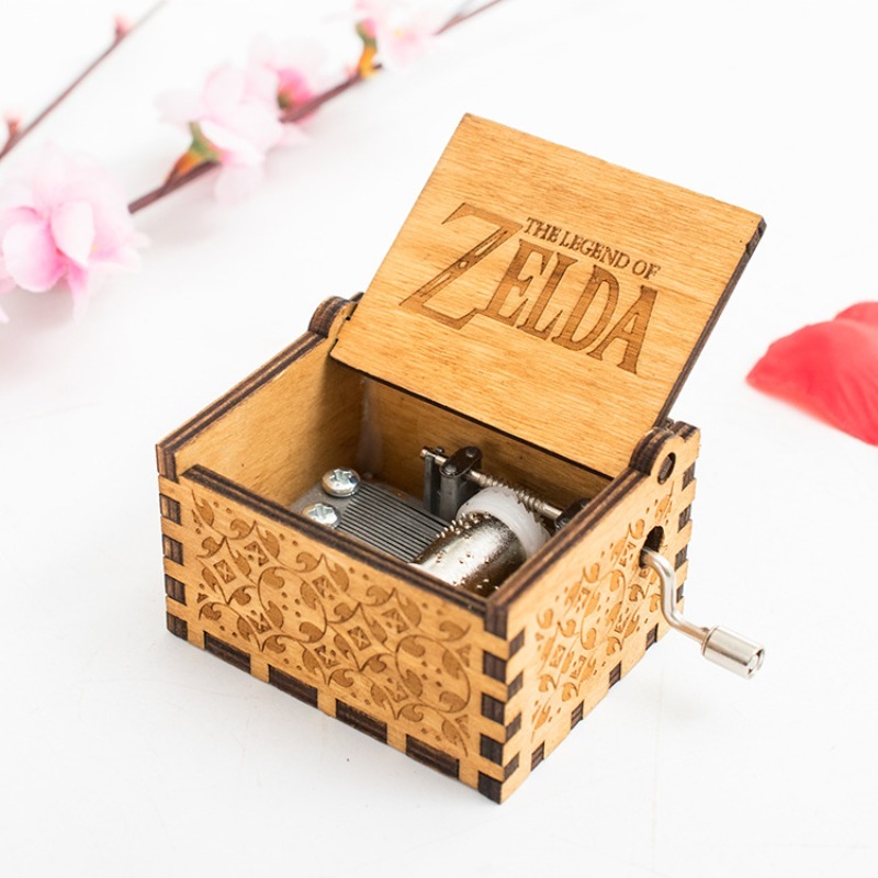 ホットゲーム ゼルダの伝説シリーズ 木製オルゴール 漫画風  - Musical Instrument Zelda のレビューと価格