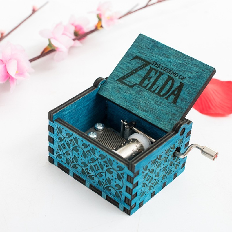 ホットゲーム ゼルダの伝説シリーズ 木製オルゴール 漫画風  - Musical Instrument Zelda のレビューと価格