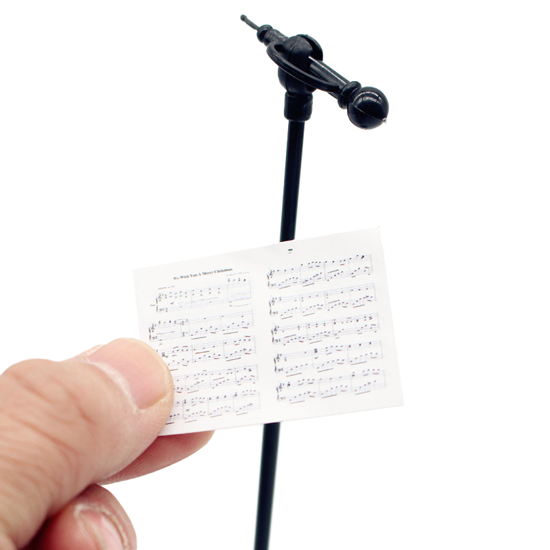 [H]2 ピース/セット 1:12 ドールハウスミニチュアマ - Musical Instrument Set のレビューと価格